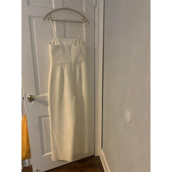 WHBM Winter White Jumpsuit (Formal) - Picture 2 of 13